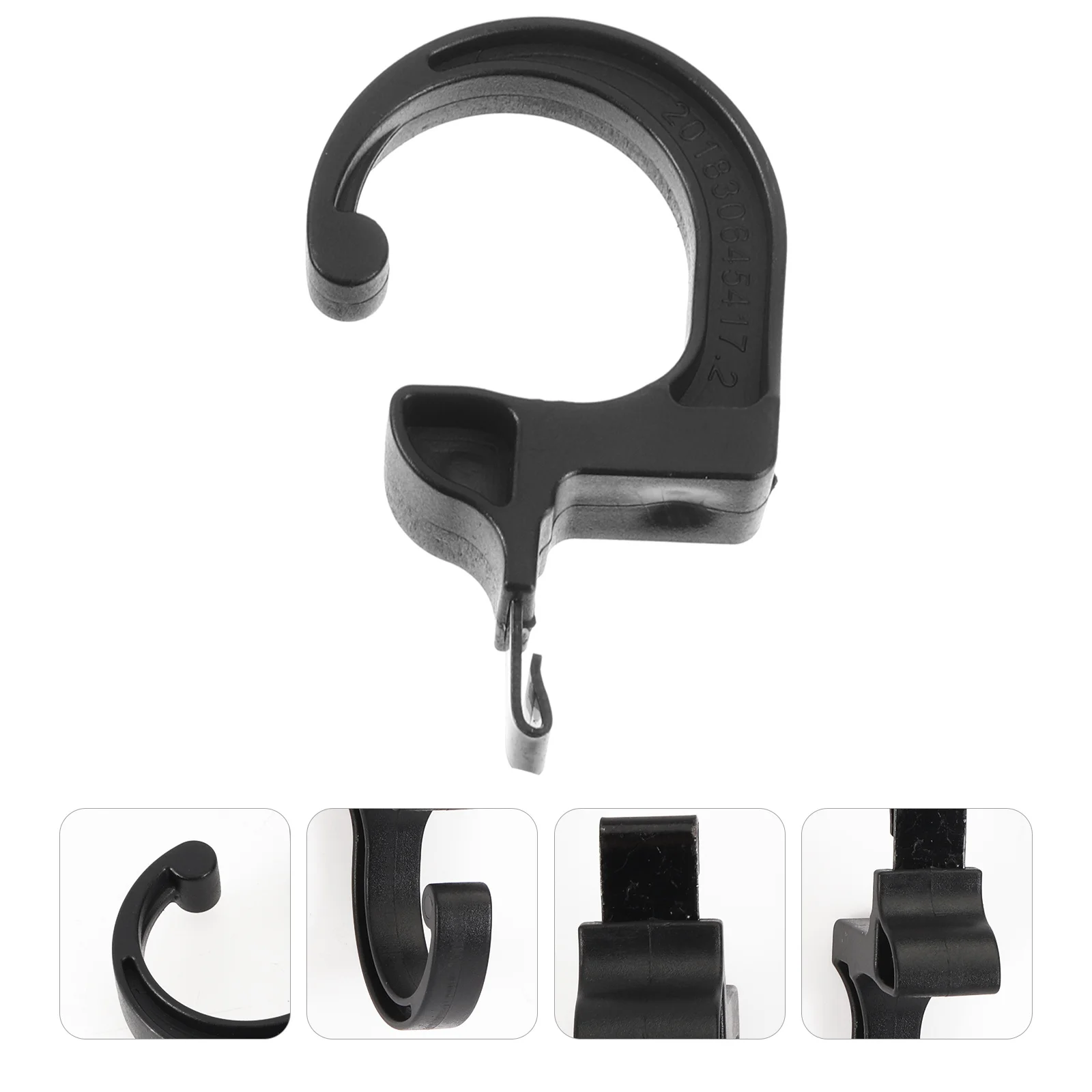 

2Pcs Car Trunk Hook Tough Material Backseat Organizer for Groceries Handbags Purses Schoolbags Trunk Hook Umbrella Clip