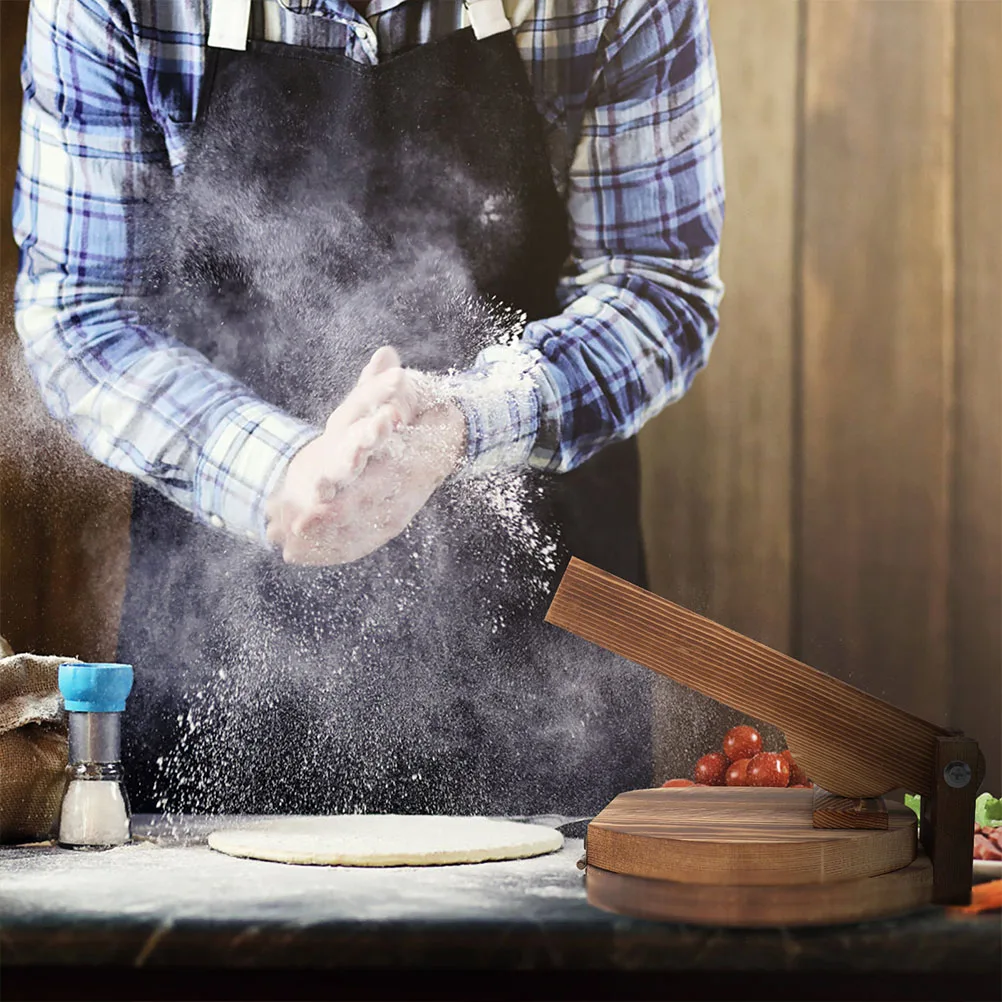 

2Pcs Dumpling Skin Press Mold Wooden Manual Dough Presser for Homemade Dumplings Biscuits Housewarming Gift Kitchen Accessory