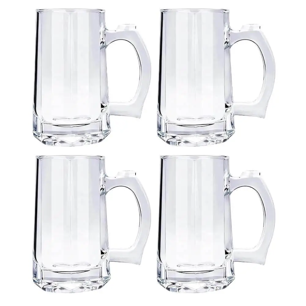 Beer Chopp Mugs Game 350ml 4 Pcs/lot Transparent Pavillion? Haus Concept 57716/005-4