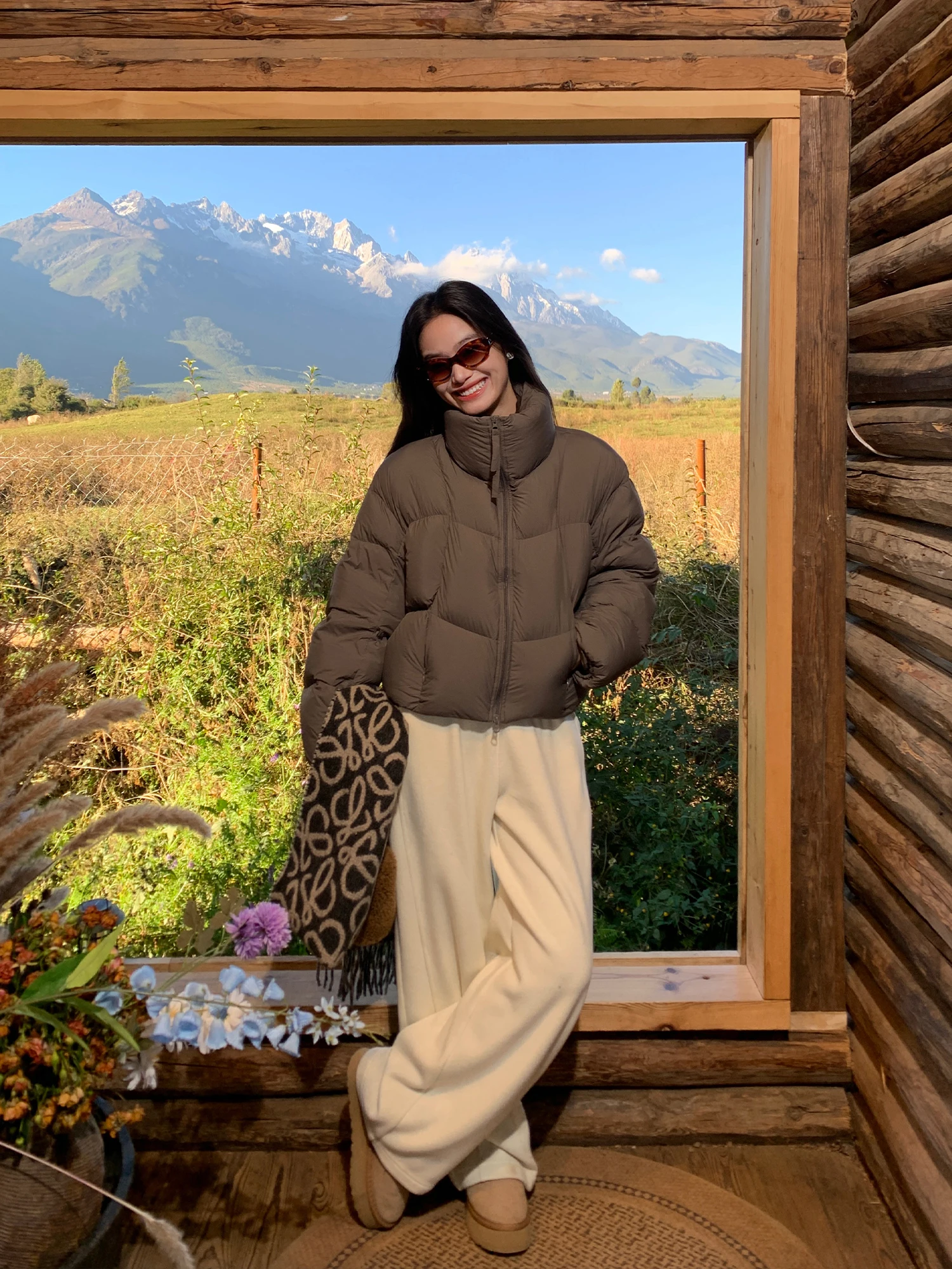 

Pusumede ort Воротник-стойка вниз Jaet Осень-зима Thi Warm White Du Feather Bread Sle Coat для мелких фигурок