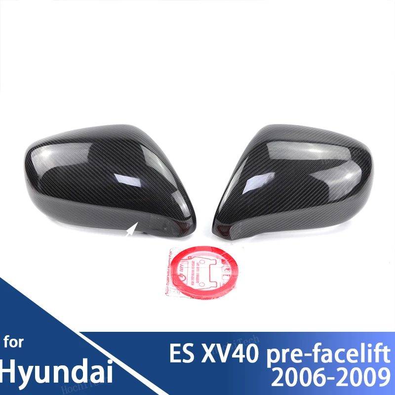 

Real Carbon Fiber Side Mirror cover Cap Sticker overlay for Lexus ES XV40 pre-facelift 2006-2009 ES240 ES350 LHD