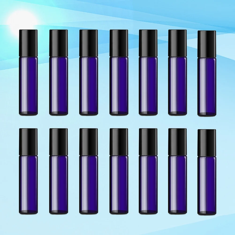 

24 Pcs Subpackaging Bottle Roll-on Cosmetics Contianer Essential Oil Mini Glass