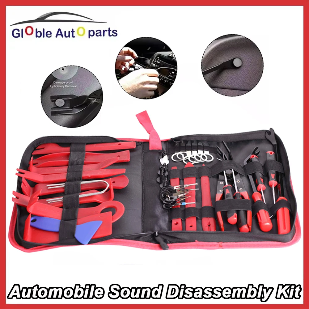 

Car tools Car Interior Disassembly kit plastic trim removal tool car clips puller diy Panel Tools for auto trim audio puller set