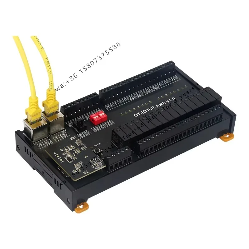 PN1A-IO16R-AM6 Economic Profinet Bus Remote Distributed IO Module Digital 16DI 16DO Analog 4AI 2AO Signal Acquisition Profibus