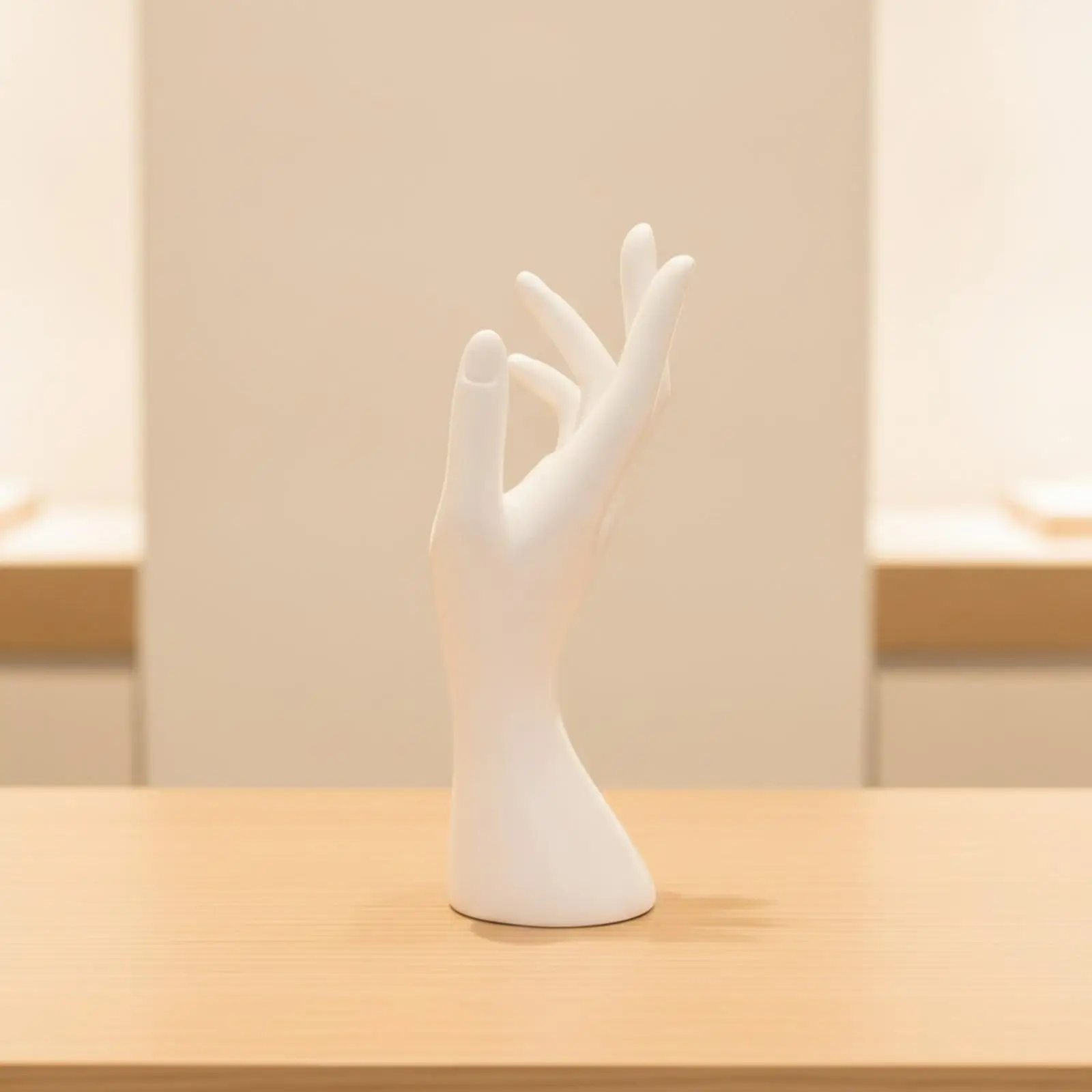 TPE Fabric Hand Mannequin for Ring Bracelet Jewelry Photography Studio Table Display Prop