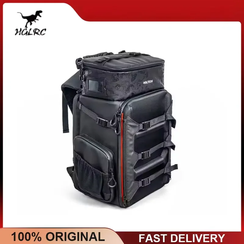 HGLRC FPV Drohnen-Rucksack 360x260x530mm, Wasserdichter Spritzwassergeschützter Stoff, für Freestyle-Drohnen Outdoor-Reise Aufbewahrungstasche RC-Tasche