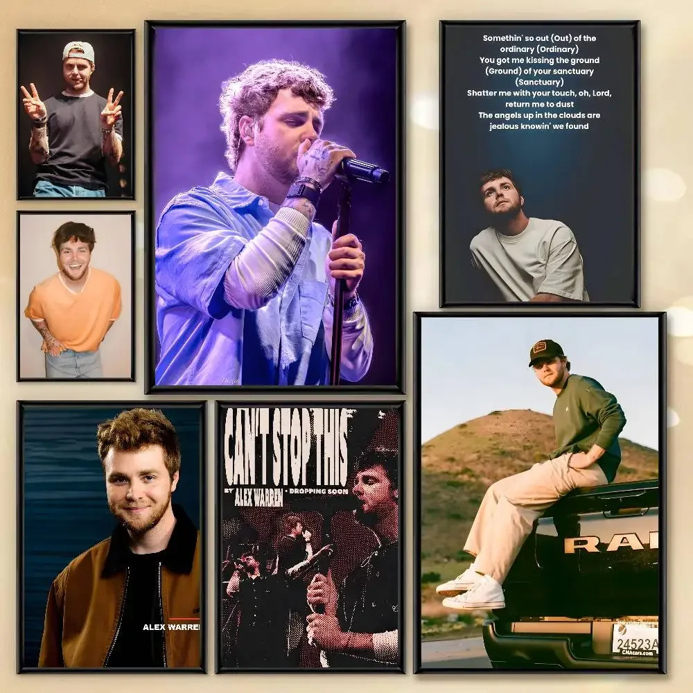 Singer Alex W-Warren Ordinany poster art HD canvas advanced 