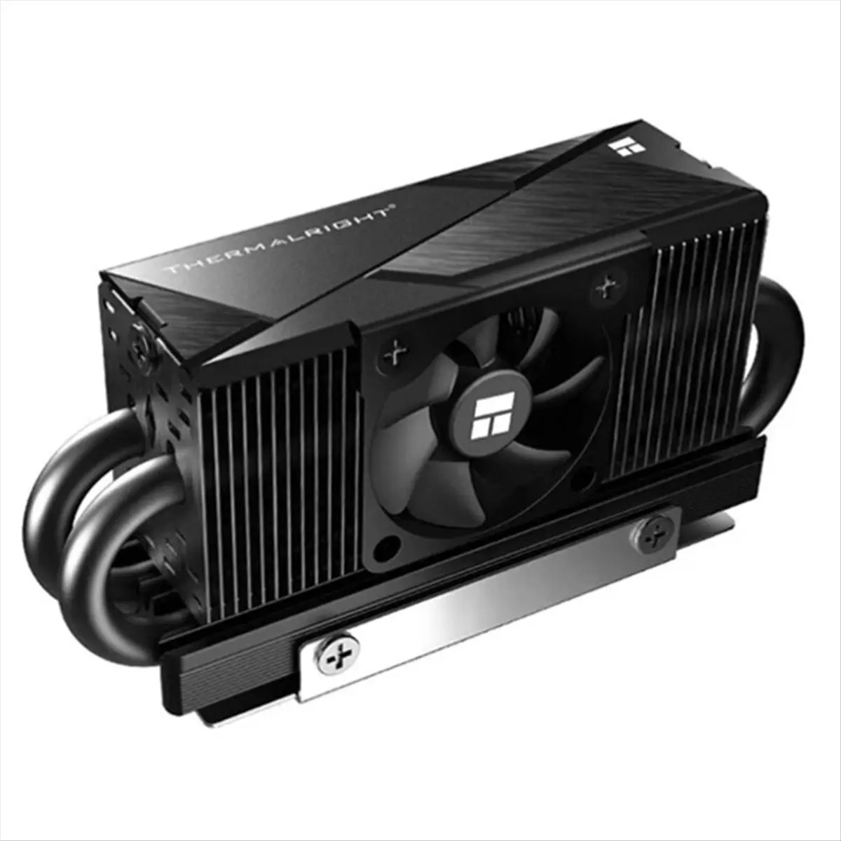 ABGN  -10 2280 State Drive Cooler 4 Heat Pipe Vest for PCI-E5.0 M.2 SSD Heat Sink with 4PIN PWM Fan(Black)