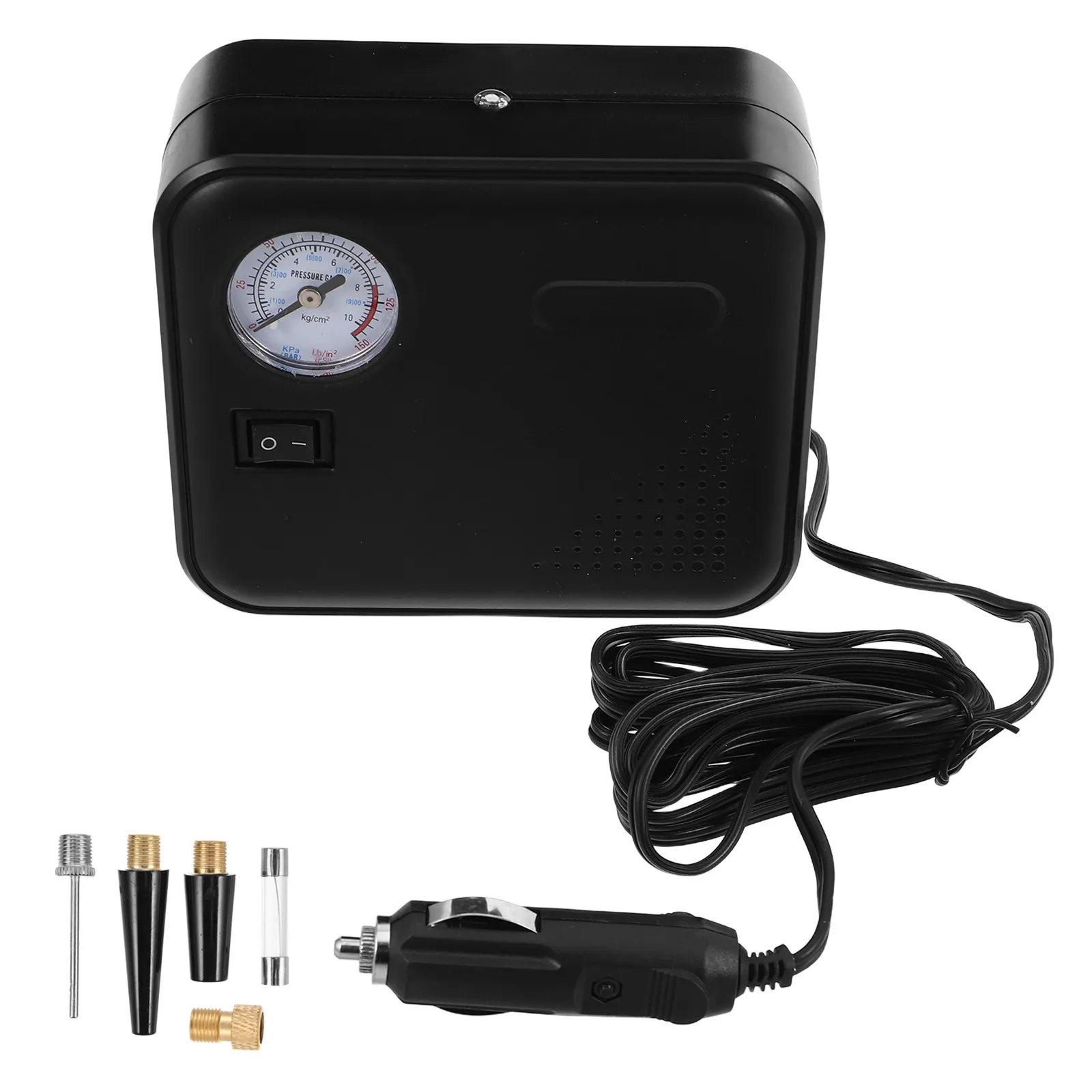 

Портативный автомобильный насос для подкачки шин 12В, мощный электрический воздушный компрессор для быстрой накачки, аварийного использования, для автомобилей