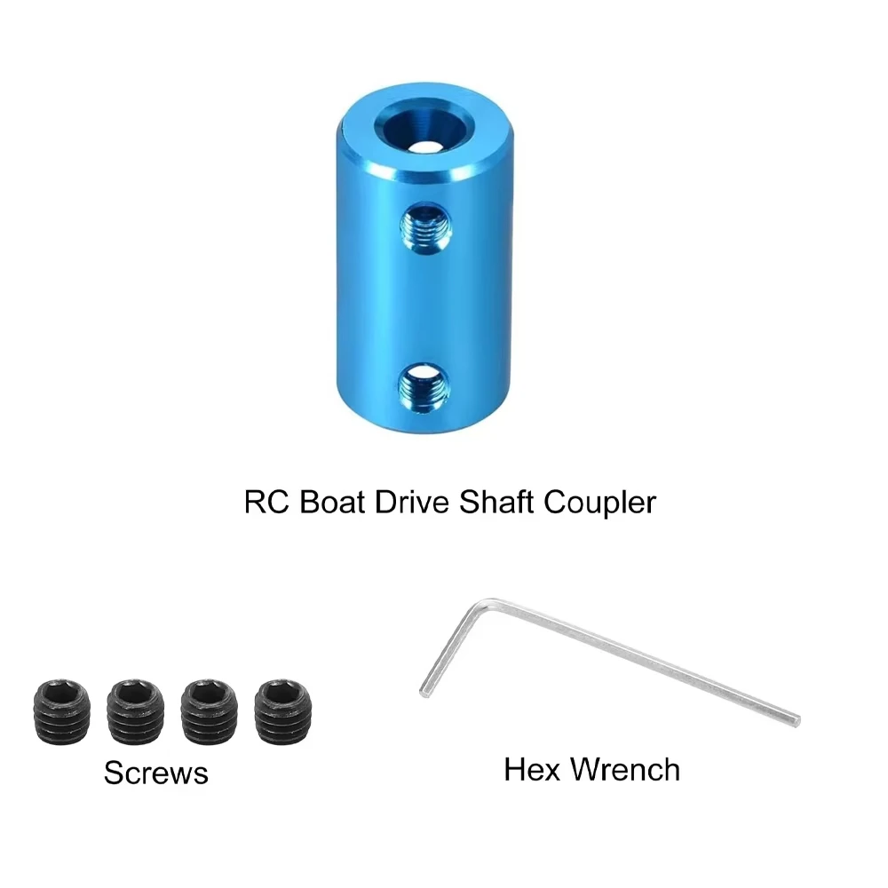 1pcs Bore 4/5/6/6.35/7/8/10mm Aluminum Coupling Set Screws Shaft Coupler Connector For 3d Printers, Motor Accessories