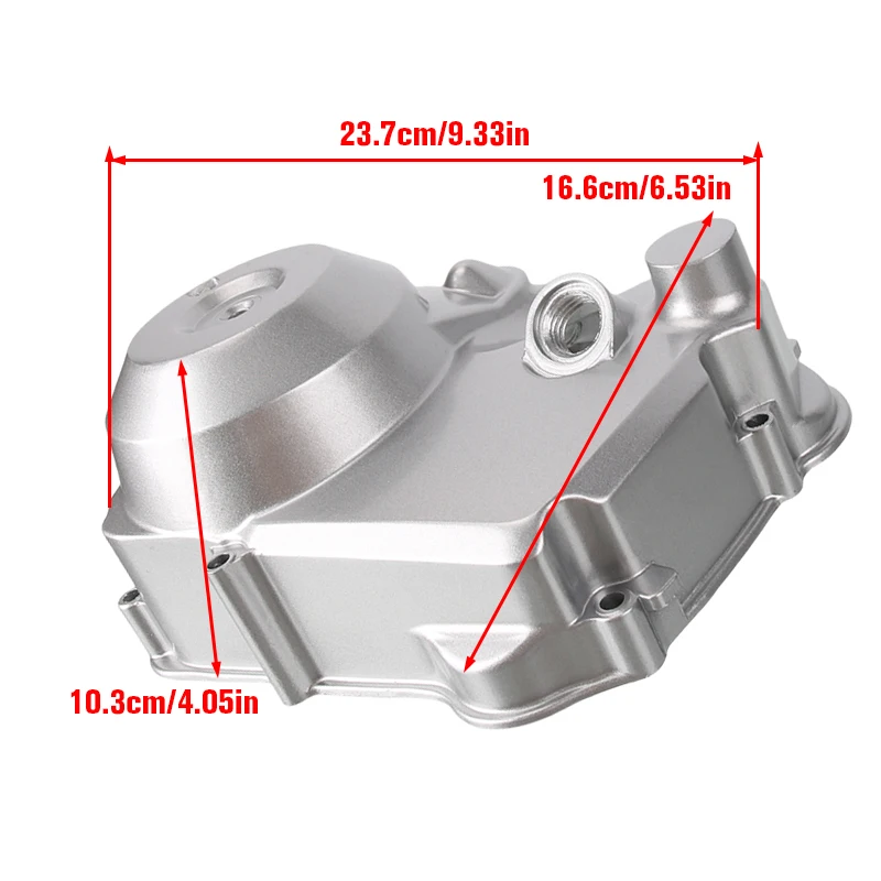 Engine Clutch Cover For 50cc 70cc 110cc 125cc Semi Auto Start Engine Pit Dirt Kart Bike ATV