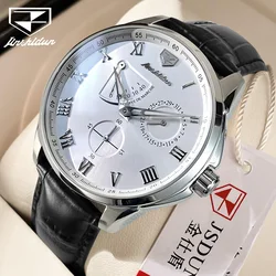 JSDUN Luxury Brand Automatic Machinery Men's Watch Classic Business Date Waterproof Sports 40 Hour Power Reserve Men's Watch