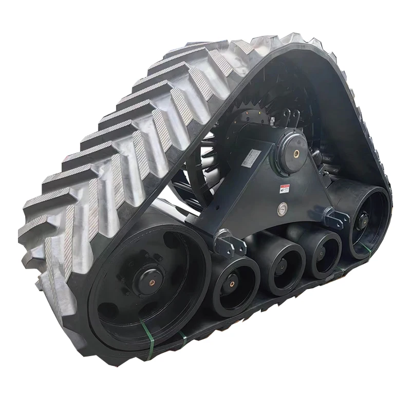 Agricultural Land Preparation Machine Used Rubber Semi-track