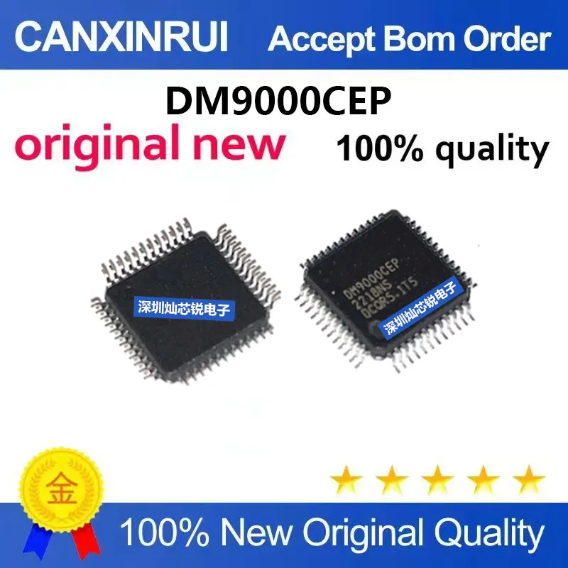 (5pieces)Brand New Original DM9000 DM9000AEP DM9000BEP DM9000CEP Ethernet Controller IC