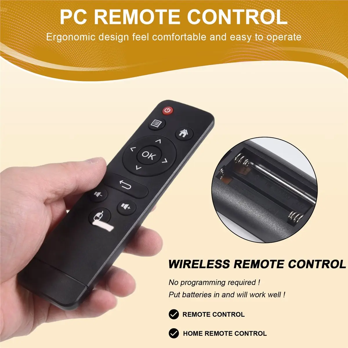 A26Z Remote Control for H96 MAX 331/ Max X3 /MINI V8/ MAX H616 Smart TV Box Android 10/9.0 4K Media Player Top Box Controller