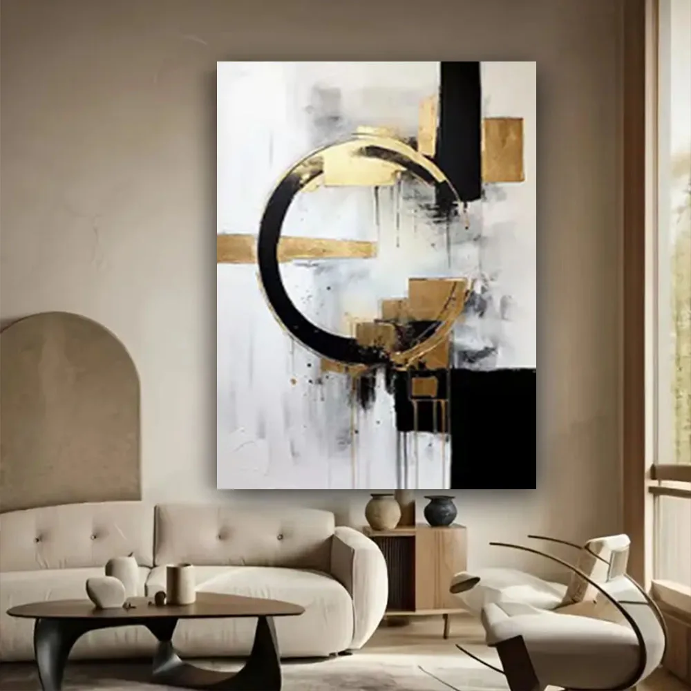 

New Arrival Oil Paintings 100% Handmad Wall Art Home Decor Picture Modern Hand Painted Oil Painting On Canvas Wedding Decoration