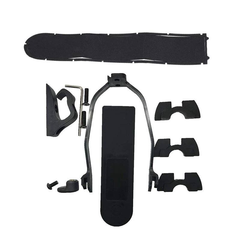 

2 Set For Xiaomi Mijia M365 Scooter Accessories: 1 Set Bottom Battery Cover Waterproof Seal & 1 Set M187 Fender Bracket