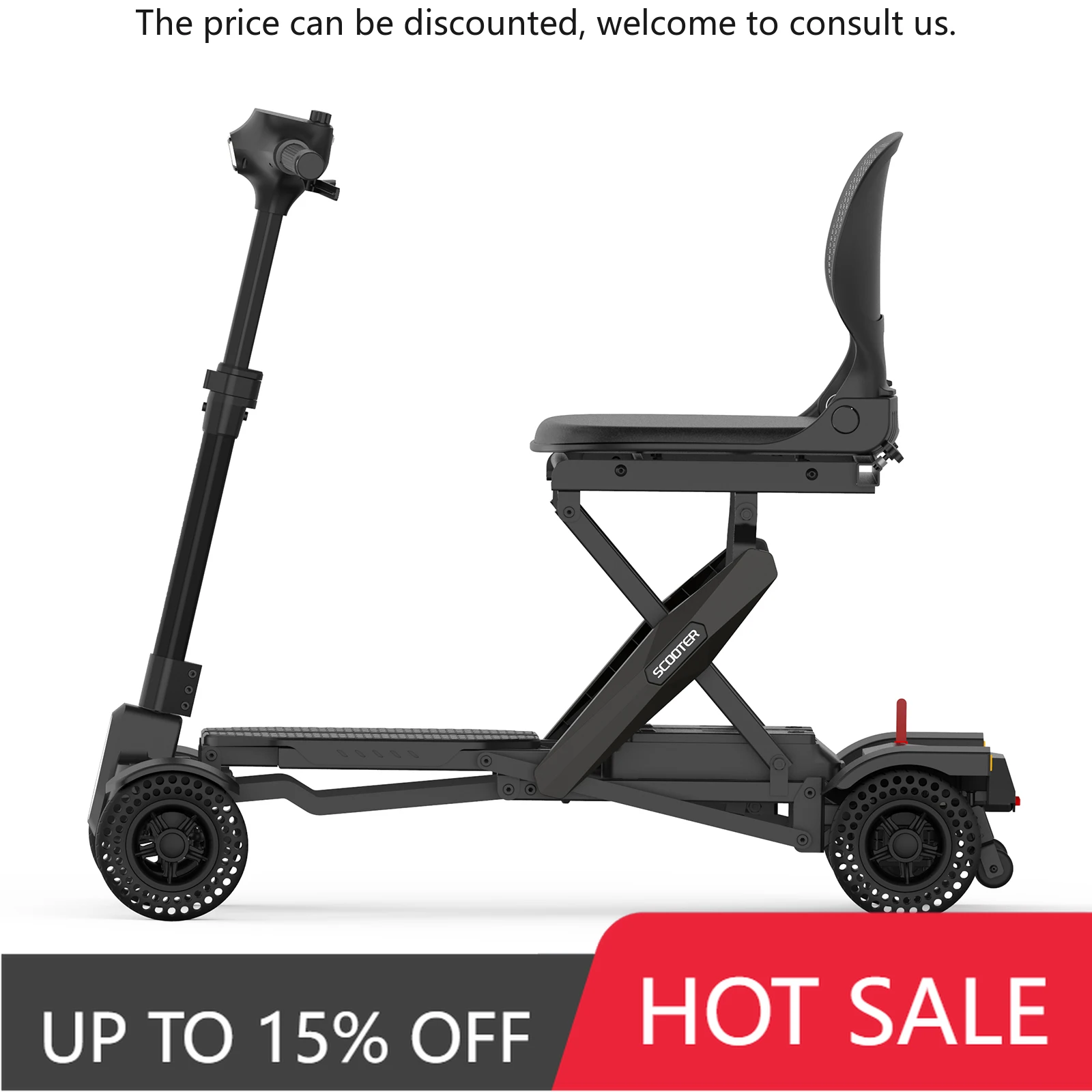 

2025 Popular Lithium Battery High Speed Disabled Travel Durable 4 Wheel Mobility Scooter For Elderly Adults