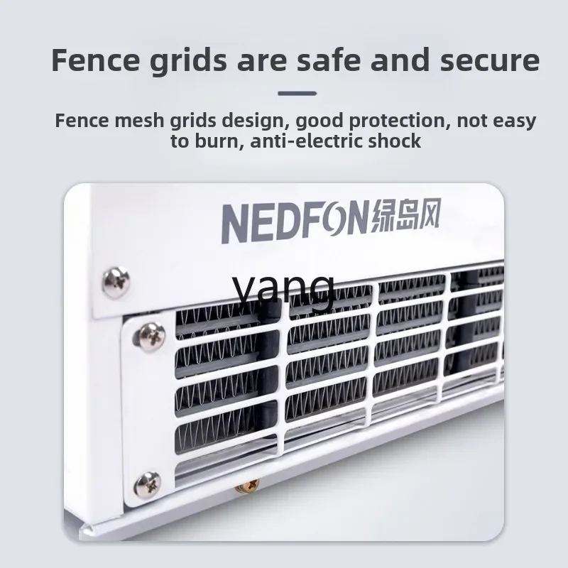 CX commercial electric heating dual-purpose electric heating air curtain machine store entrance heater hot air curtain