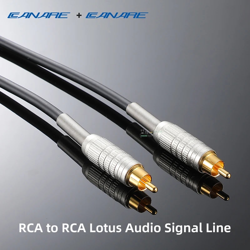 

DIY Customized CANARE RCA to RCA Lotus F-10 Subwoofer Audio Line L-2T2S Audiophile Speaker Signal Cable Video Cable