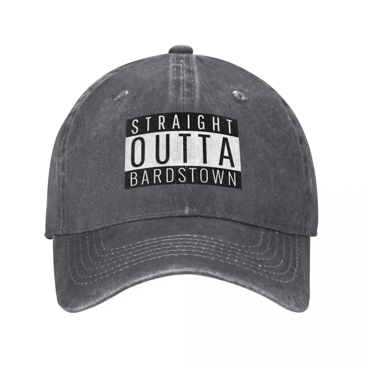 

Straight Outta Bardstown Kentucky Baseball Cap Visor Military Cap Man New In Hat Women's Golf Wear Men's