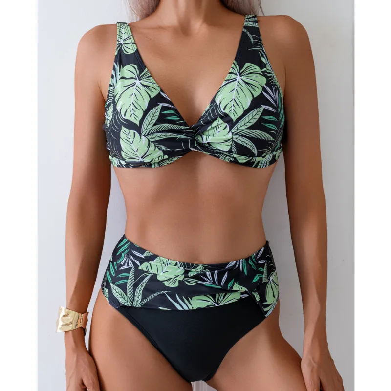 Floral Sexy Bikinis Women\'s Swimwear Female Swimsuit For Swim Wear Bathing Suit Brazilian Bikini Set Beachwear Pool Bather 2025