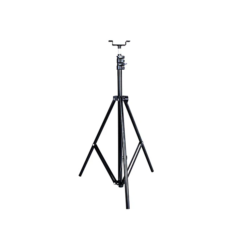 Metal Foldable Tripod Stand, Extendable with Holder, Indoor and Outdoor Use