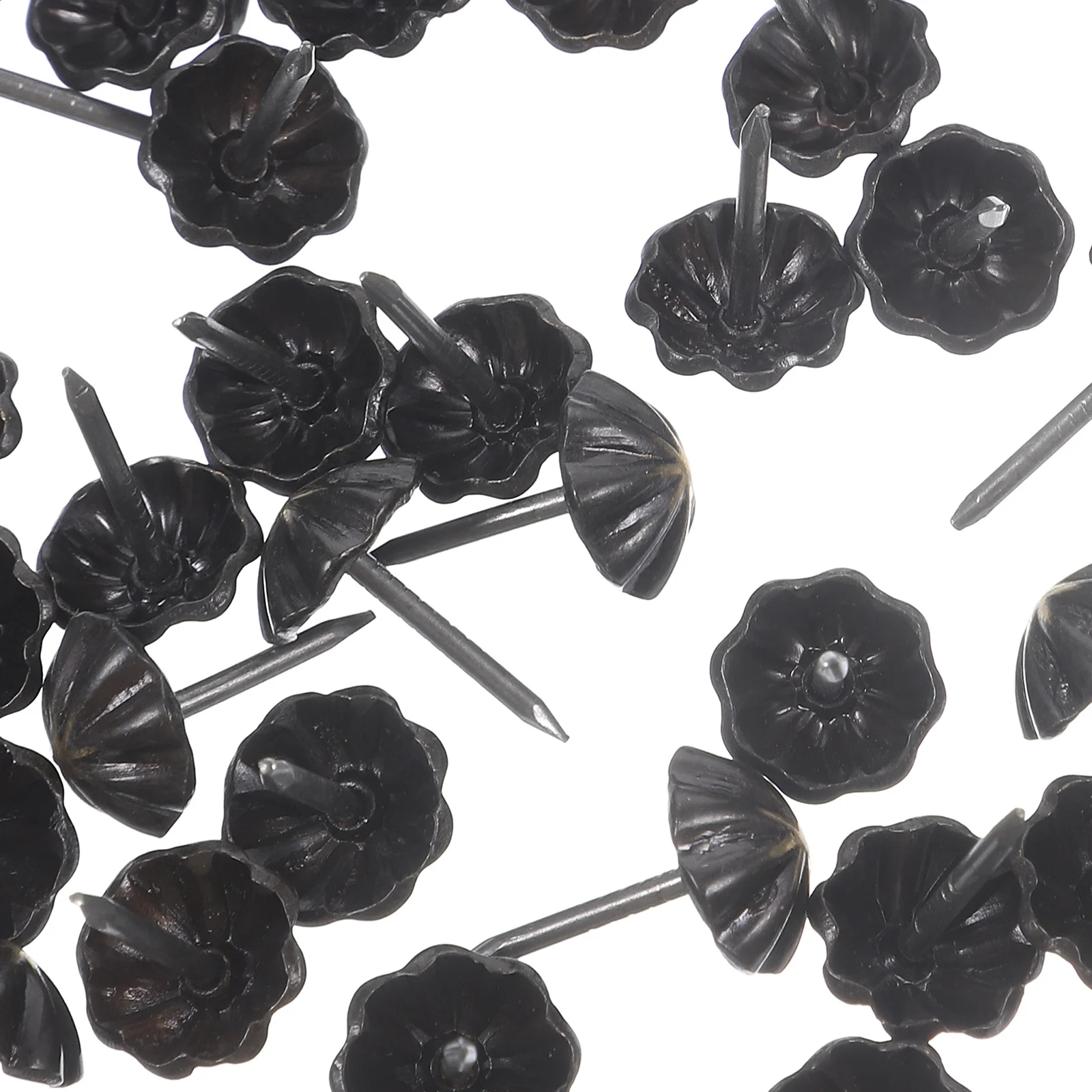 

100Pcs Upholstery Tacks Decorative Nails Furniture Sofa Chairs Benches Headboards Craft DIY Upholstery Tacks Decorative