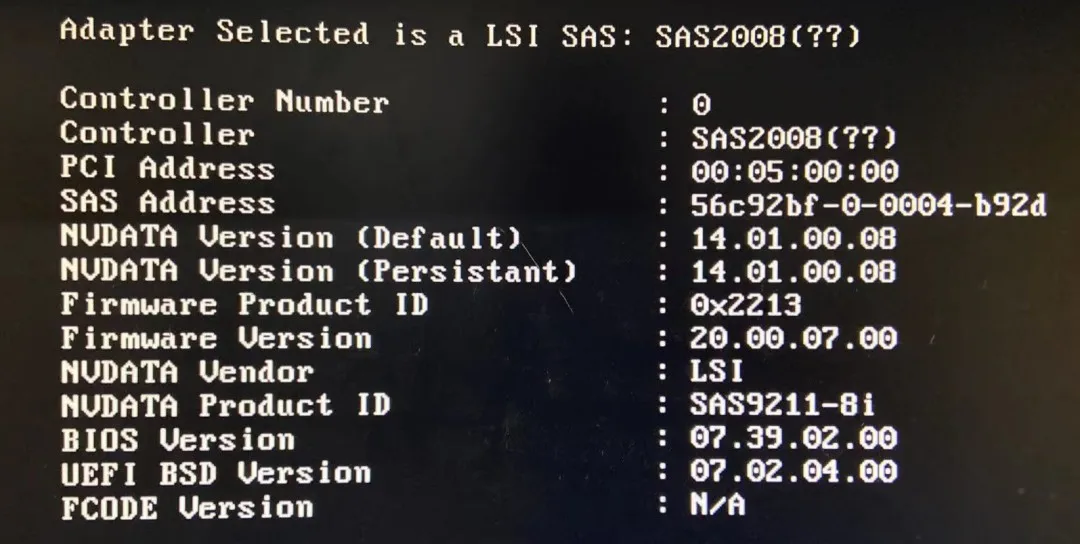 Dell H200 IT Mode SAS2008 Integrated 6Gbps SAS HBA w/ LSI 9211-8i FW:P20 ZFS FreeNAS unRAID