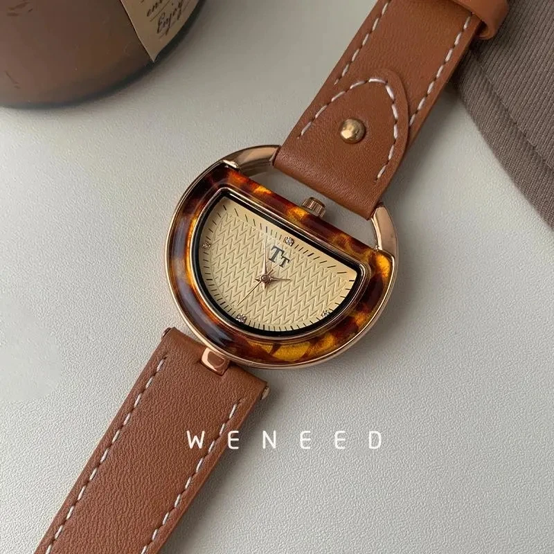 ساعة كوارتز بسيطة وعصرية وأنيقة وعصرية وأنيقة للسيدات والفتيات هدية إكسسوارات للسيدات Relojes Para Damas