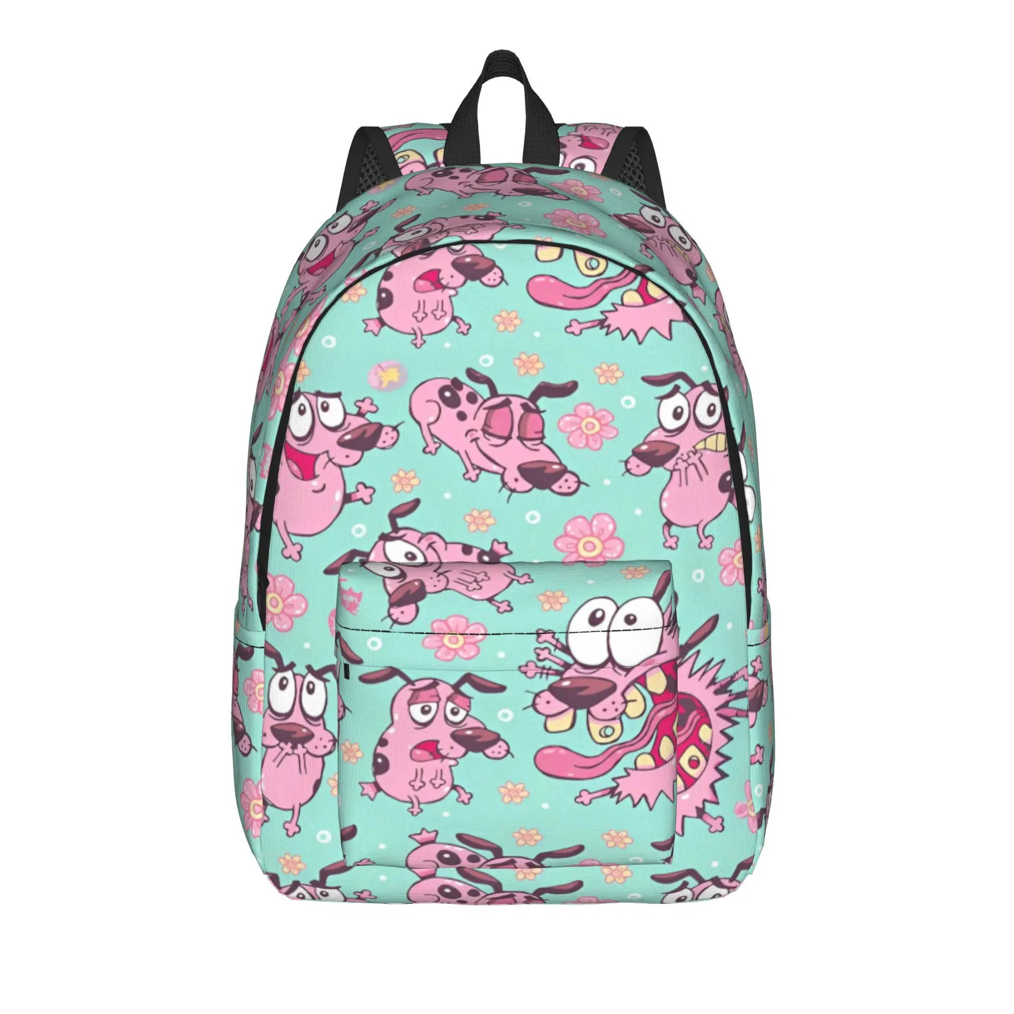 Sac à dos cool Courage le chien lâche, sac à dos de sport pour le lycée, le collège et le travail, pour hommes et femmes