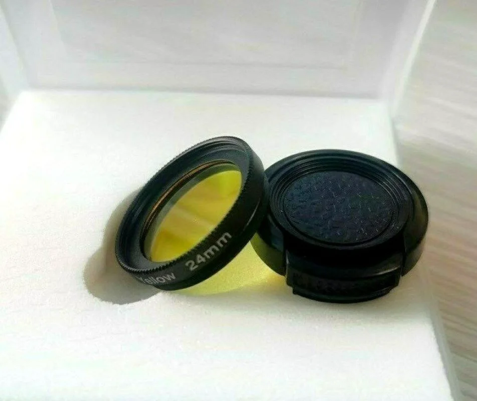 ProScope Yellow Panchromatic Filter Lens f/ Rollei 35 35 T 35 TE Rollei 35 SE 24mm 30.5mm