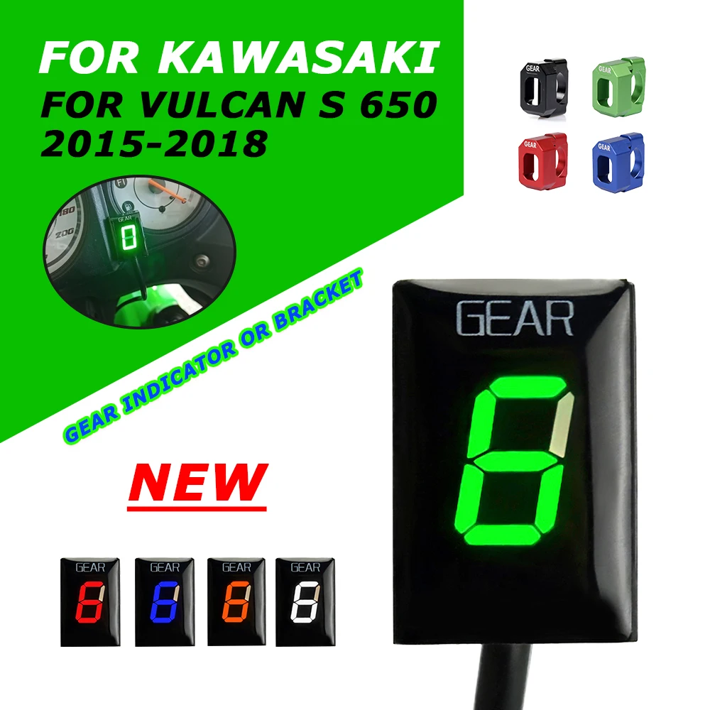 For Kawasaki VulcanS Vulcan S 650 Vulcan S650 Motorcycle Accessories Gear Indicator Gear Counter Display Speed Report Indicator