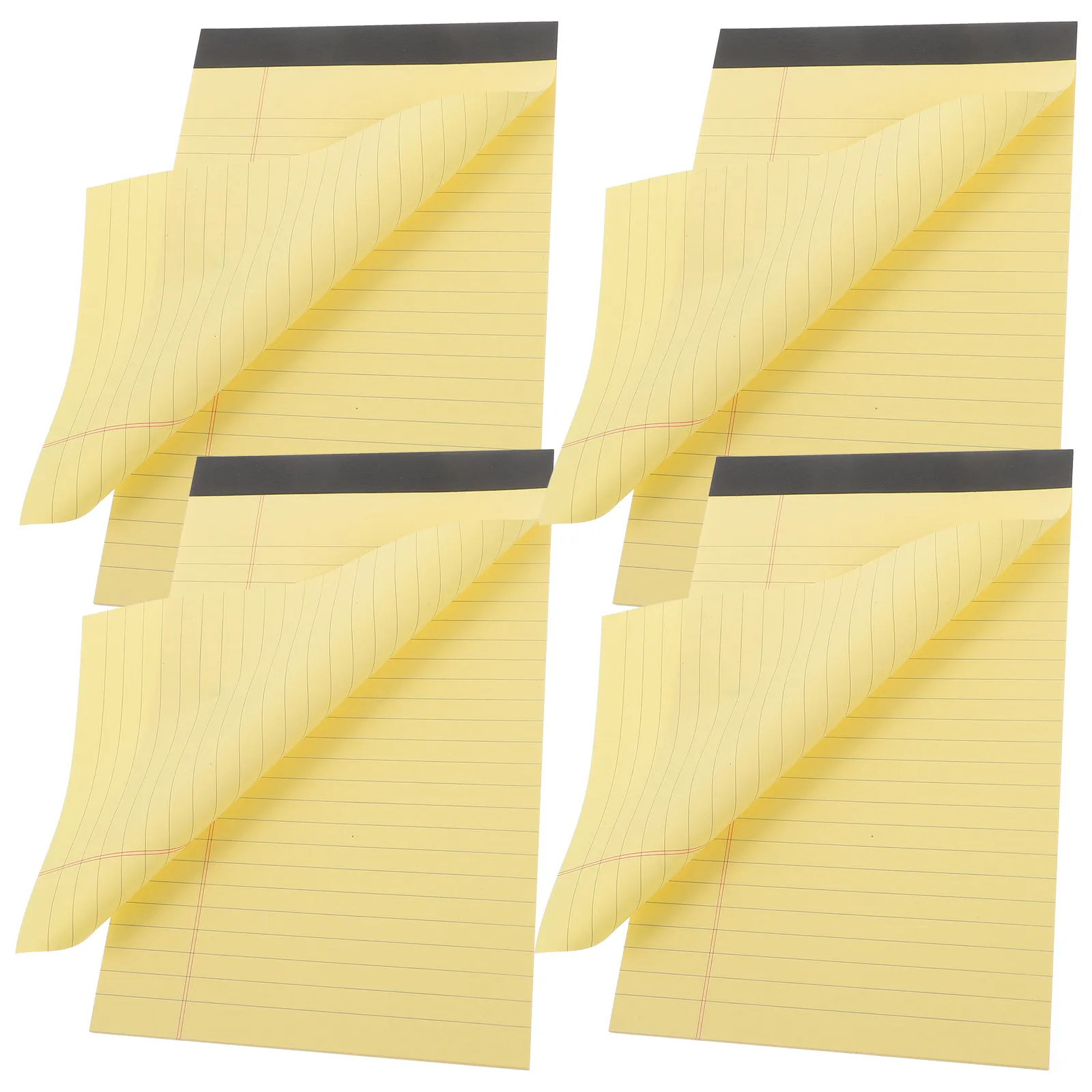 4 Tear-Off Planner Notepad Daily Desk Notepad to-Do List Pad Schedule Organizer College Ruled Legal Pad for Students