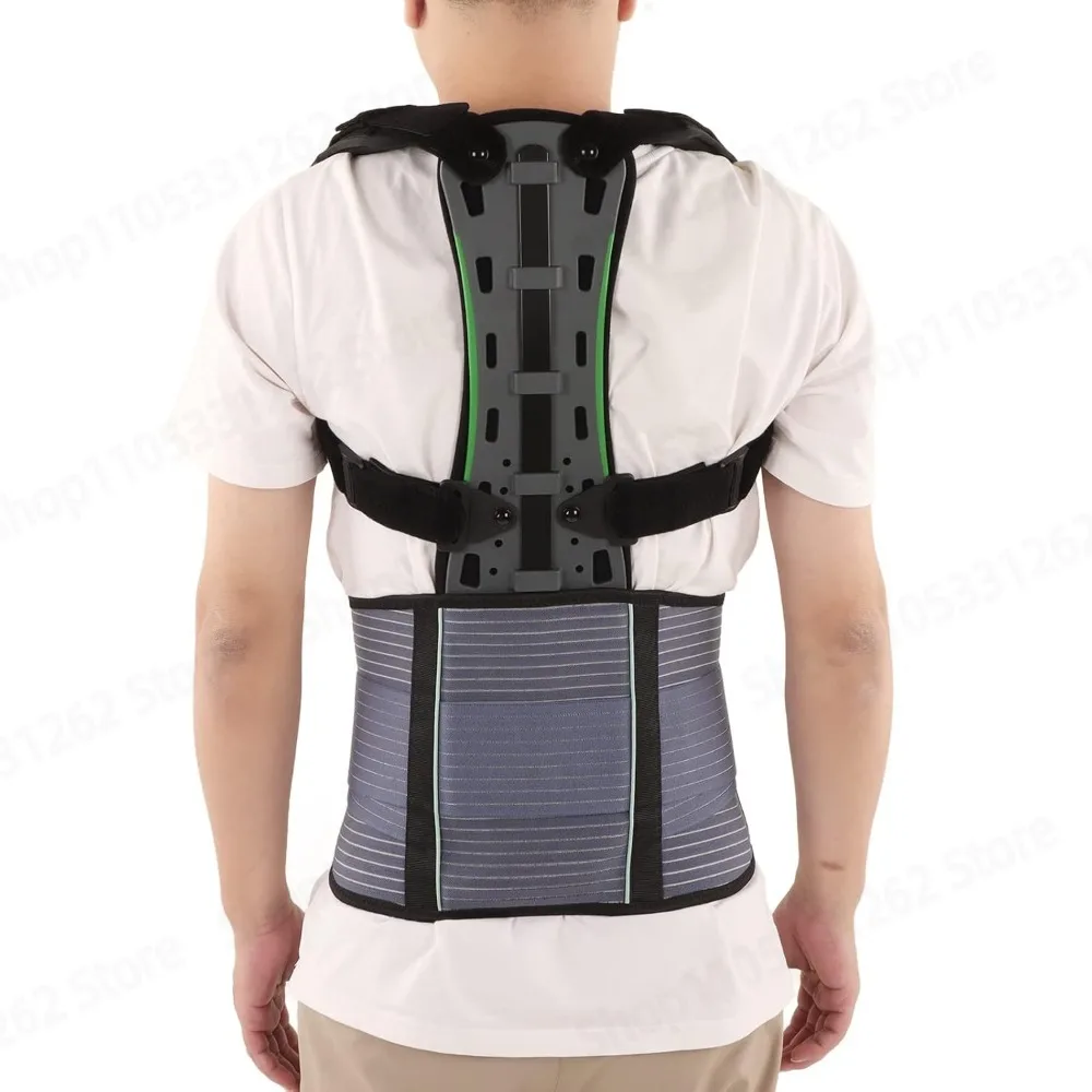 Medical Thoracolumbar Orthosis Spinal Fixation Brace Adjustable Back Support for Post Surgery Recovery