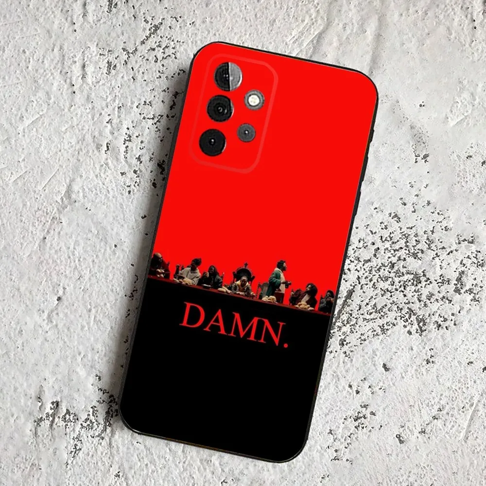 Kendrick Lamar DAMN  Phone Case For Samsung Galaxy A13,21s,22,31,32,52,53,71,80,91 Soft Black Cover