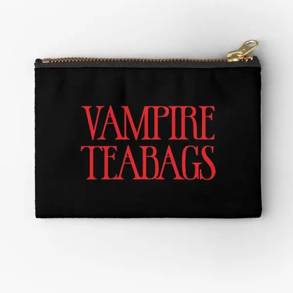 Vampire Teabags  Zipper Pouches Wallet Money Packaging Underwear Pure Coin Socks Pocket Storage Key Bag Men Panties Cosmetic