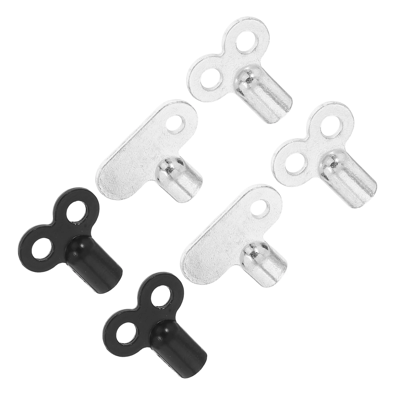 

6 Pcs Radiator Accessories Heater Bleeding Key Hvac Tool Release Valve for Radiators Heating Vent Zinc Alloy Tools