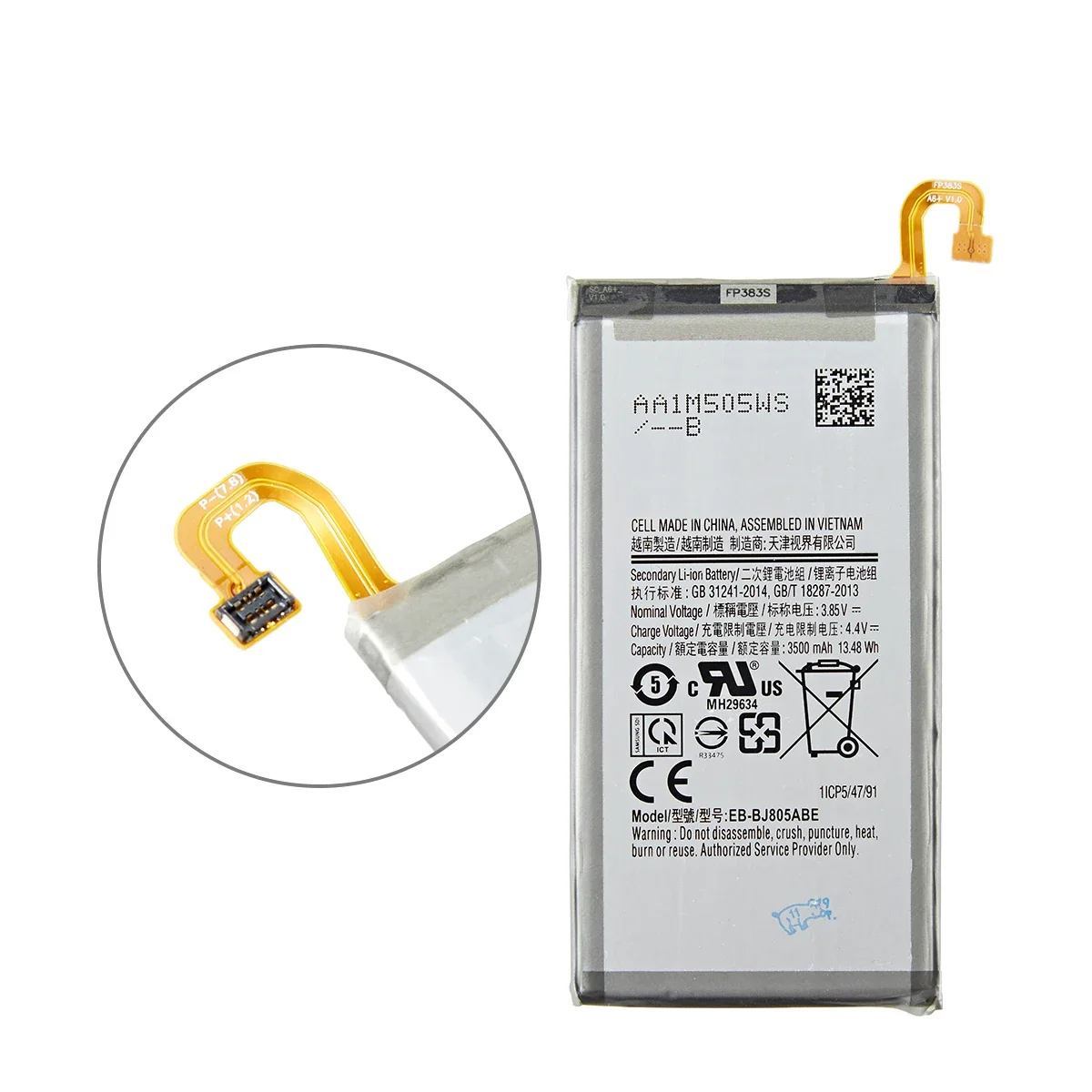 Brandneue EB-BJ805ABE 3500mAh Batterie für Samsung Galaxy A6 Plus A6 SM-A605F A605G A6050 A605K A605FN A605GN A6058