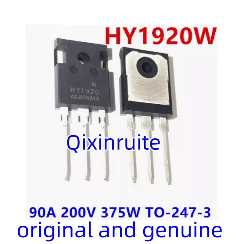 

Qixinruite New genuine HY1920W package TO-247 200V 90A 23m Ω 375W field-effect transistor