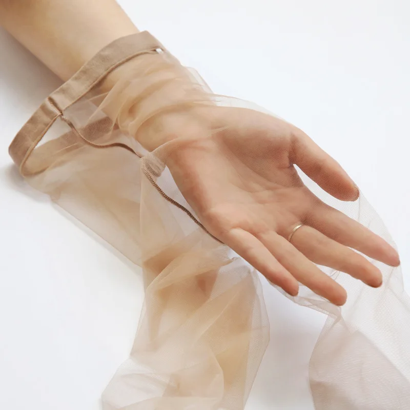 4 ペア 0D 超薄型通気性夏のストッキングセクシーな透明ナイロンタイツ伸縮性のある女性のストッキング女性のための