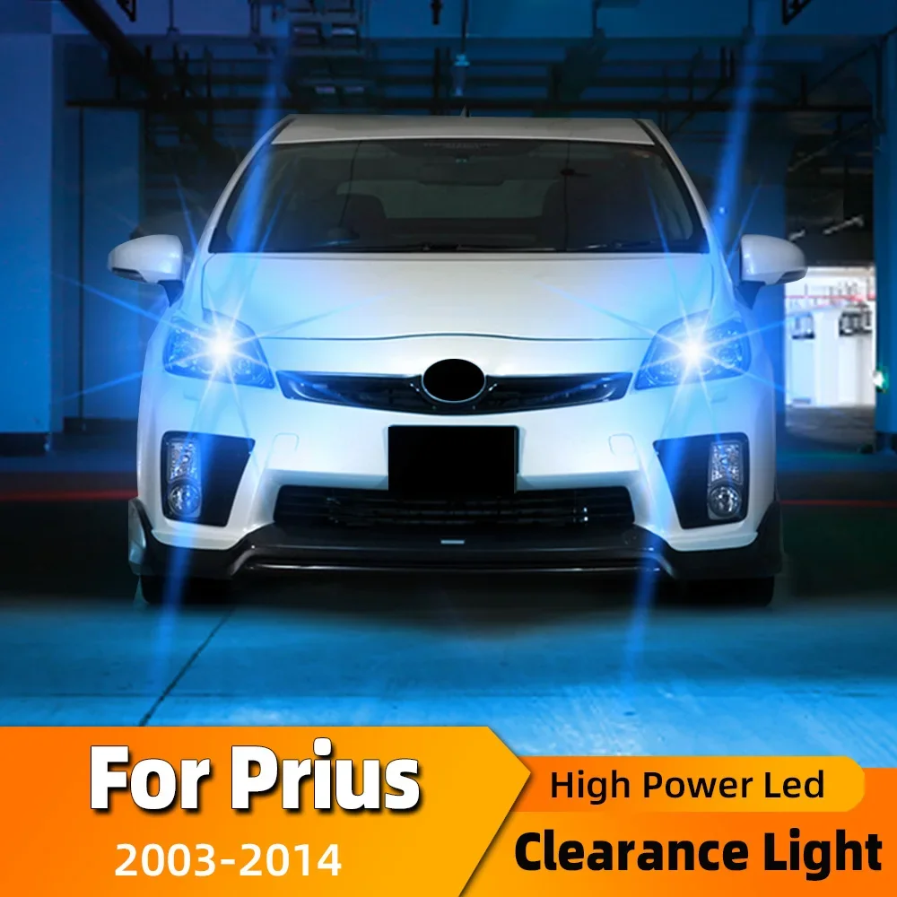 

2pcs LED Parking Light For Toyota Prius Accessories 2003 2004 2005 2006 2007 2008 2009 2010 2011 2012 2013 2014 Clearance Lamp