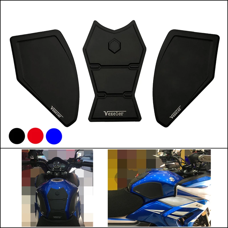 

For SUZUKI GW250 high quality Motorcycle Tank Traction Pad Knee Grip Protector Anti slip sticker