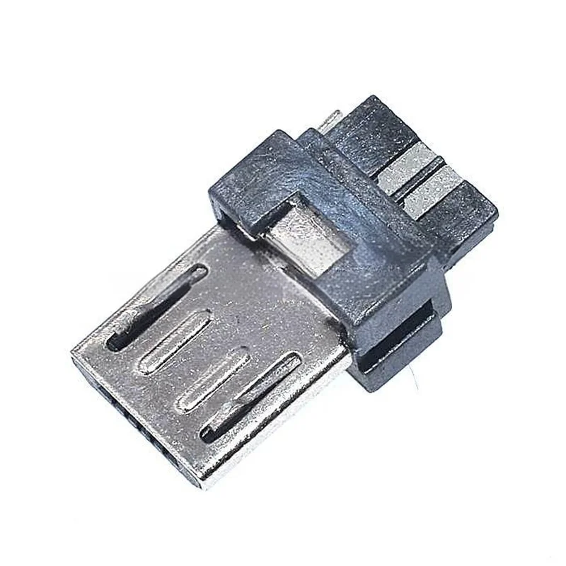 10 قطعة مايكرو التوصيل مايكرو 5P USB صغير ذكر موصل سلك لحام نوع ، قابس واحد #3