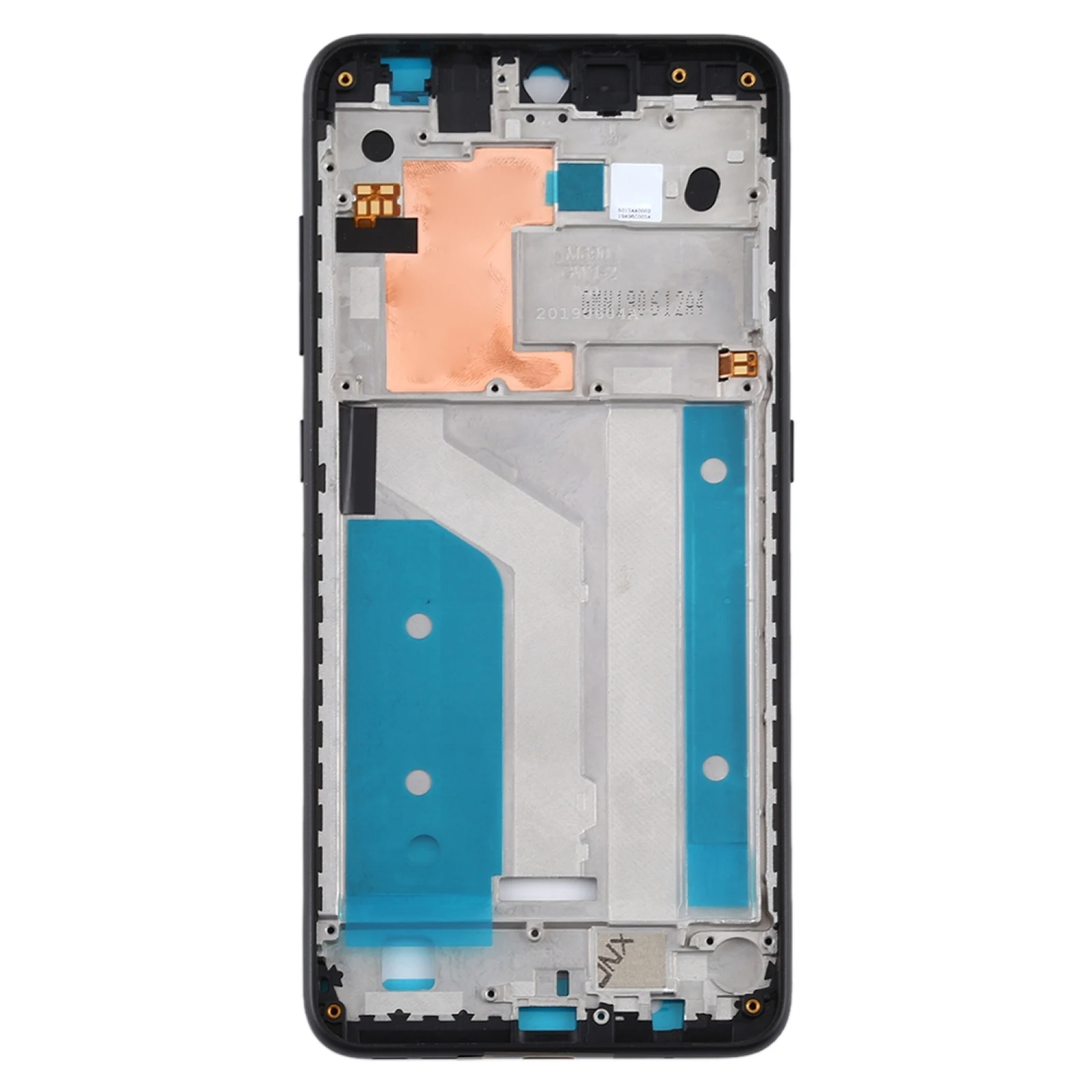 Middle Frame Bezel Plate for Nokia 7.2 / 6.2 / TA-1196 TA-1198 TA-1200 TA-1187 TA-1201 Repair parts replacement