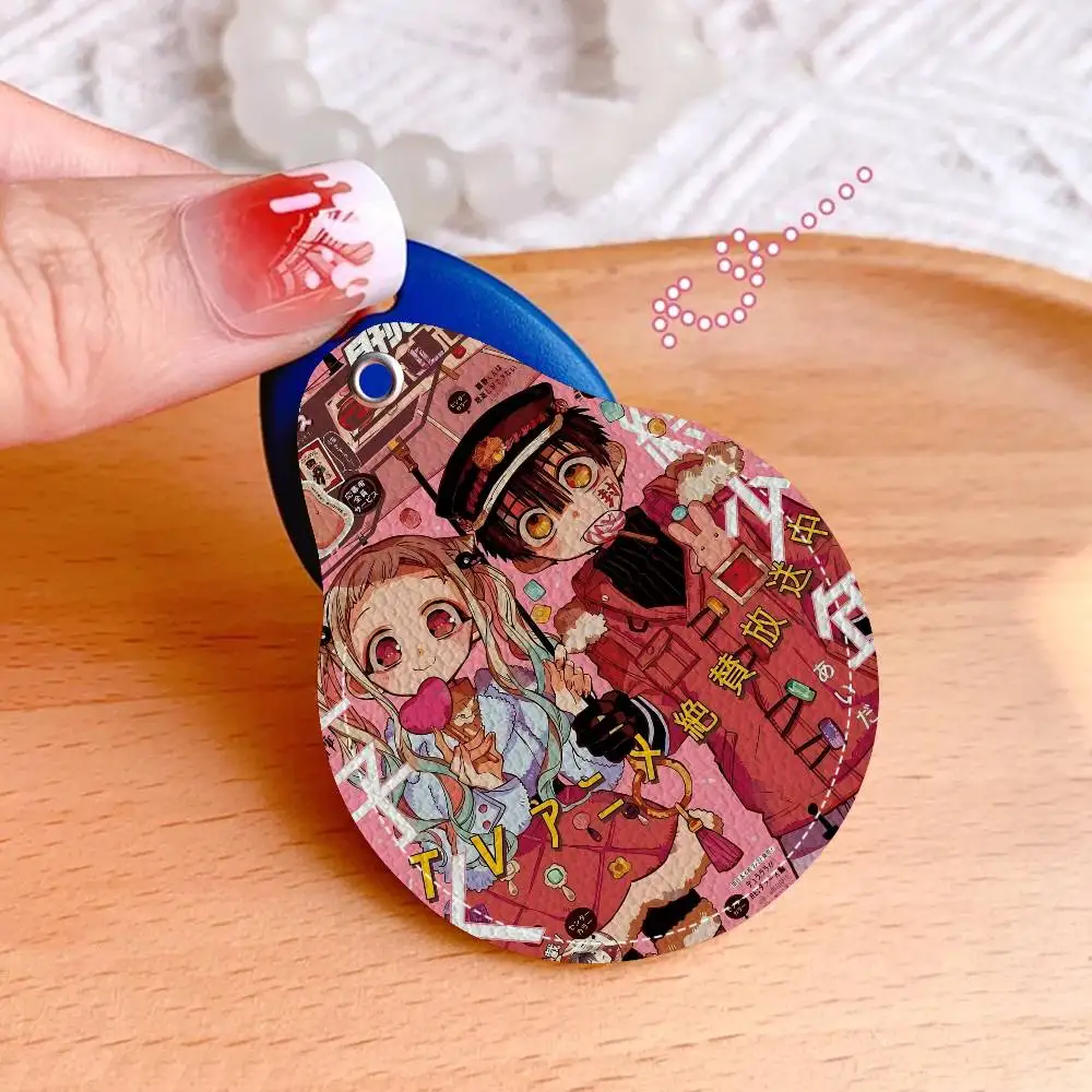 المرحاض ملزمة Hanako-كون بولي Access حافظة مكافحة خسر مكافحة سقوط حامل بطاقة المفاتيح اكسسوارات بصمة واقية مفتاح العلامة الدائري