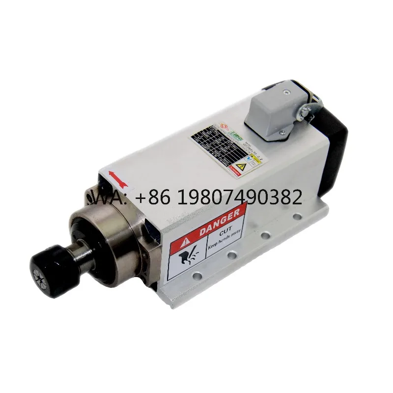 

High Performance 2.2kw 24000rpm Air Cooling CNC Spindle Motor with Mounting Flange for Industrial CNC Machine Application