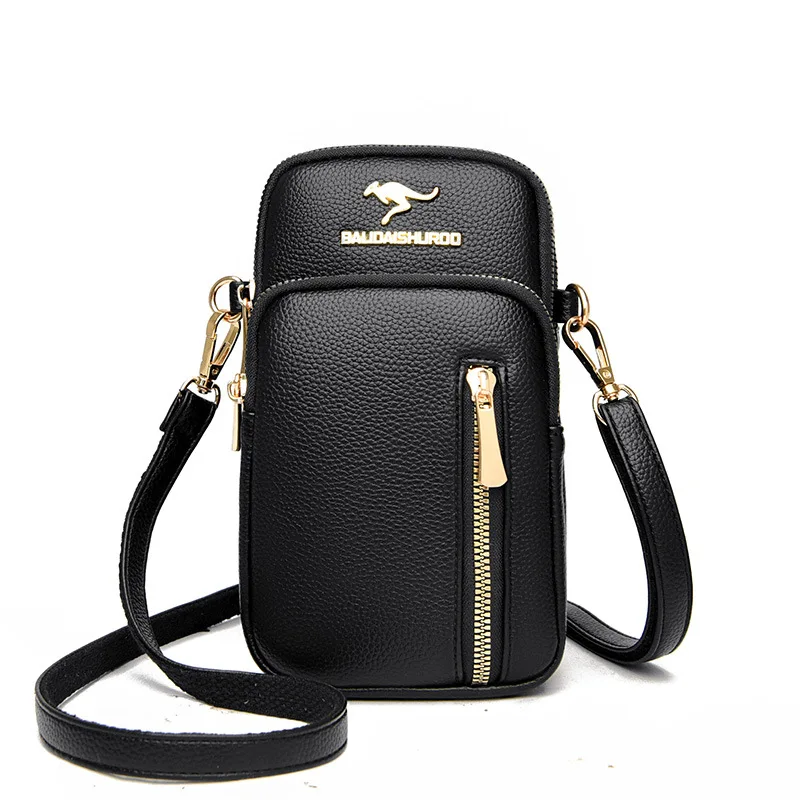 2024 Ladies New Trendy Pu Leather Shoulder Bags Luxury Designer Simple Small Purse Handbags for Women Fashion Messenger Bags Sac