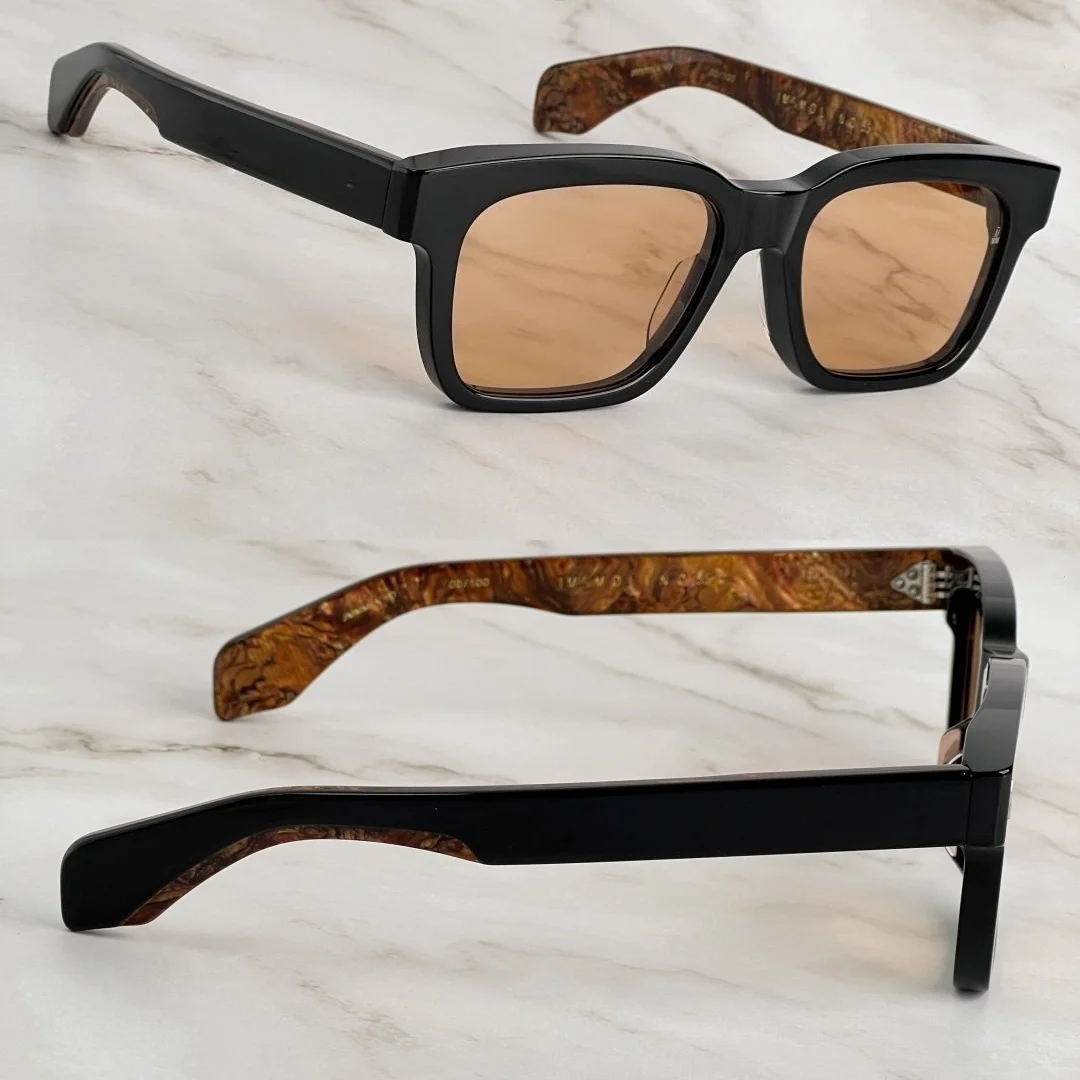 

JMM MOLINO55 квадратные солнцезащитные очки унисекс ручной работы из Японии ацетата UV400 поляризационные очки для рыбалки и улицы