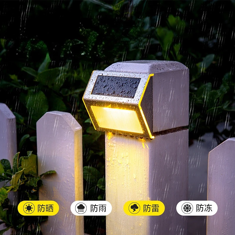 

Outdoor Solar Light Motion Sensor Spotlight Led Garden Lamp Waterproof Sunlight Powerful Energy Reflector for Exterior Decor